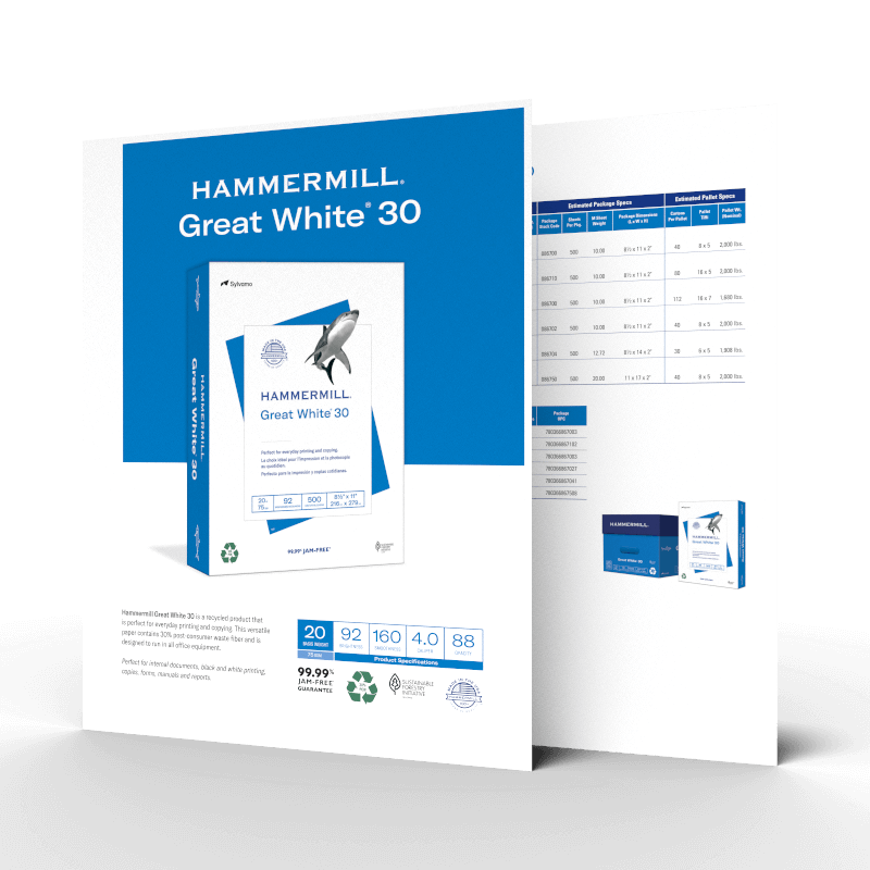 Great White Paper Sell Sheet