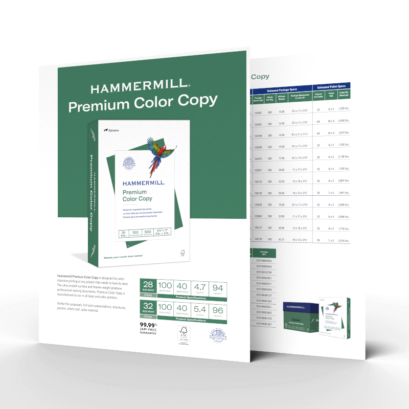 Premium Color Copy Sell Sheet