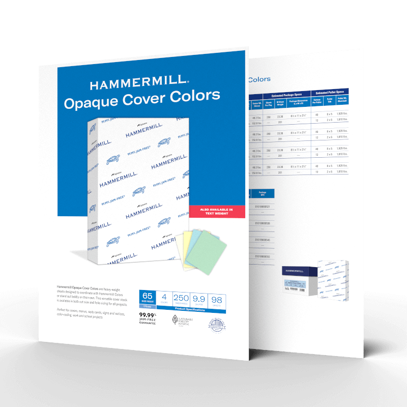 Opaque Color Covers Sell Sheet