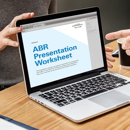 alt for Annual business review presentation